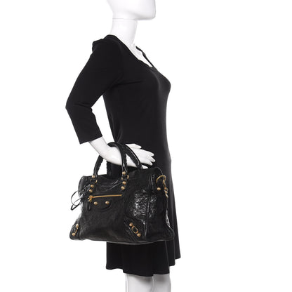 Balenciaga Agneau Giant 12 Gold Hardware City Black 4 of 11