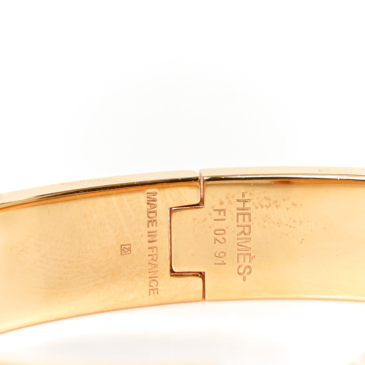 Hermes Enamel Narrow Fusion Clic Clac H Bracelet PM Lilas Ultramarine 4 of 4