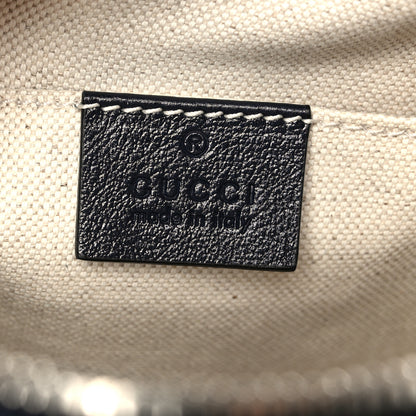 Gucci Monogram Multicolor Matelasse Diagonal Small GG Marmont Chain Shoulder Bag Pink Blue Green Red Light Blue 6 of 12