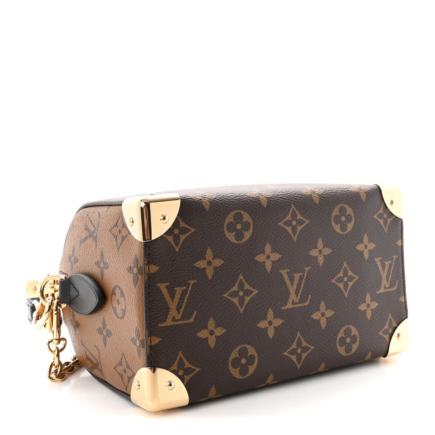 Louis Vuitton Reverse Monogram Speedy Trunk 20 4 of 10