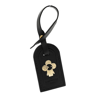 Louis Vuitton Calfskin Vivienne Luggage Tag Black 1 of 6