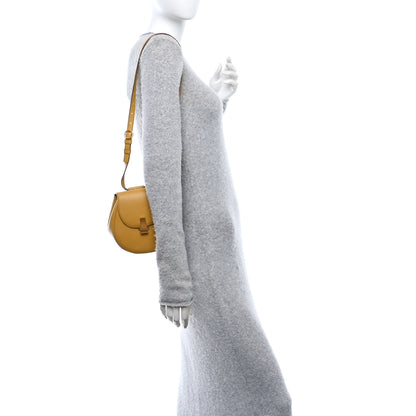 Bottega Veneta Palmellato Calfskin Rounded Belt Bag Butterscotch 2 of 8