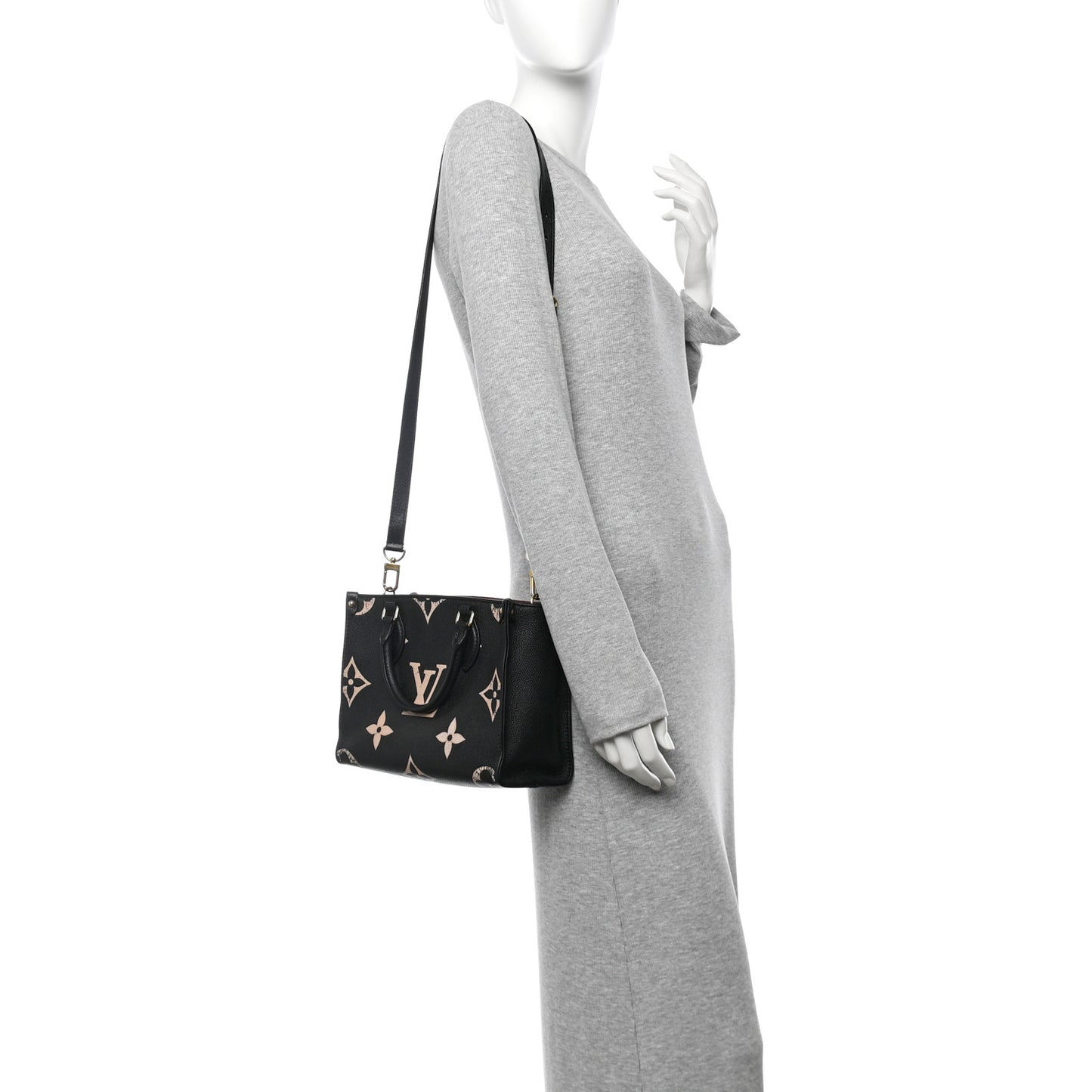 Empreinte Monogram Giant Onthego PM Black Beige