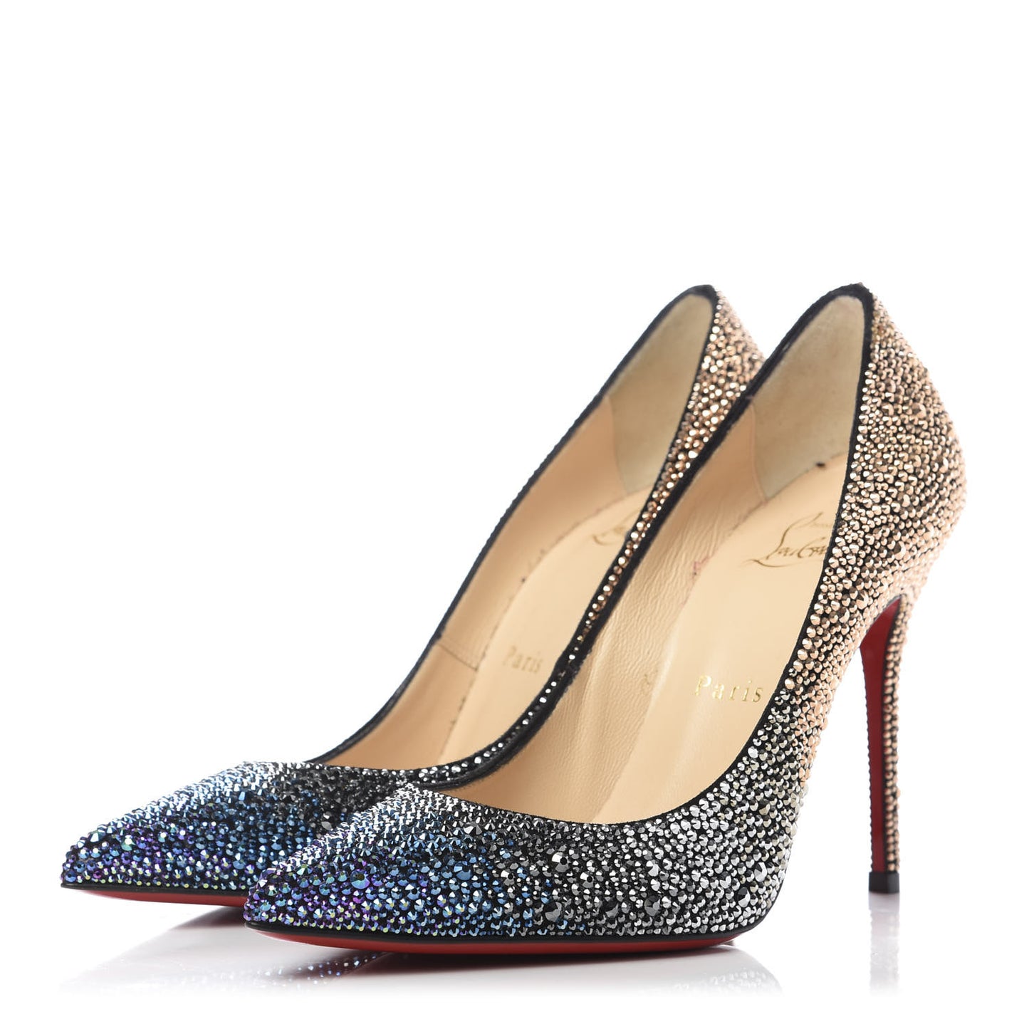 Suede Burma Strass Degrade So Kate Pumps 36 Version Multi