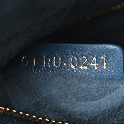 Christian Dior Lambskin Cannage Small My ABCDior Lady Dior Deep Ocean 7 of 10