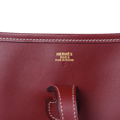 Hermes Chamonix Evelyne PM Rouge H 6 of 11