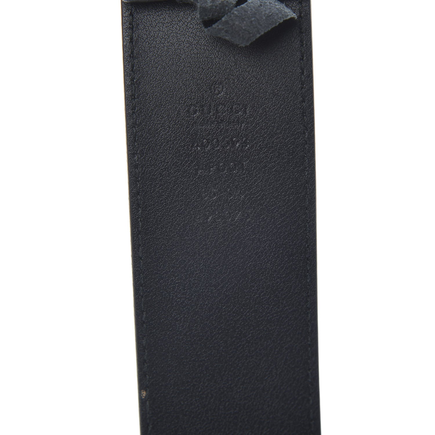 Gucci Calfskin Double G 40mm Belt 85 34 Black 3 of 8