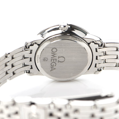 Omega Stainless Steel Mother of Pearl 24mm De Ville Prestige Quartz Watch 424.10.24.60.05.001 4 of 6