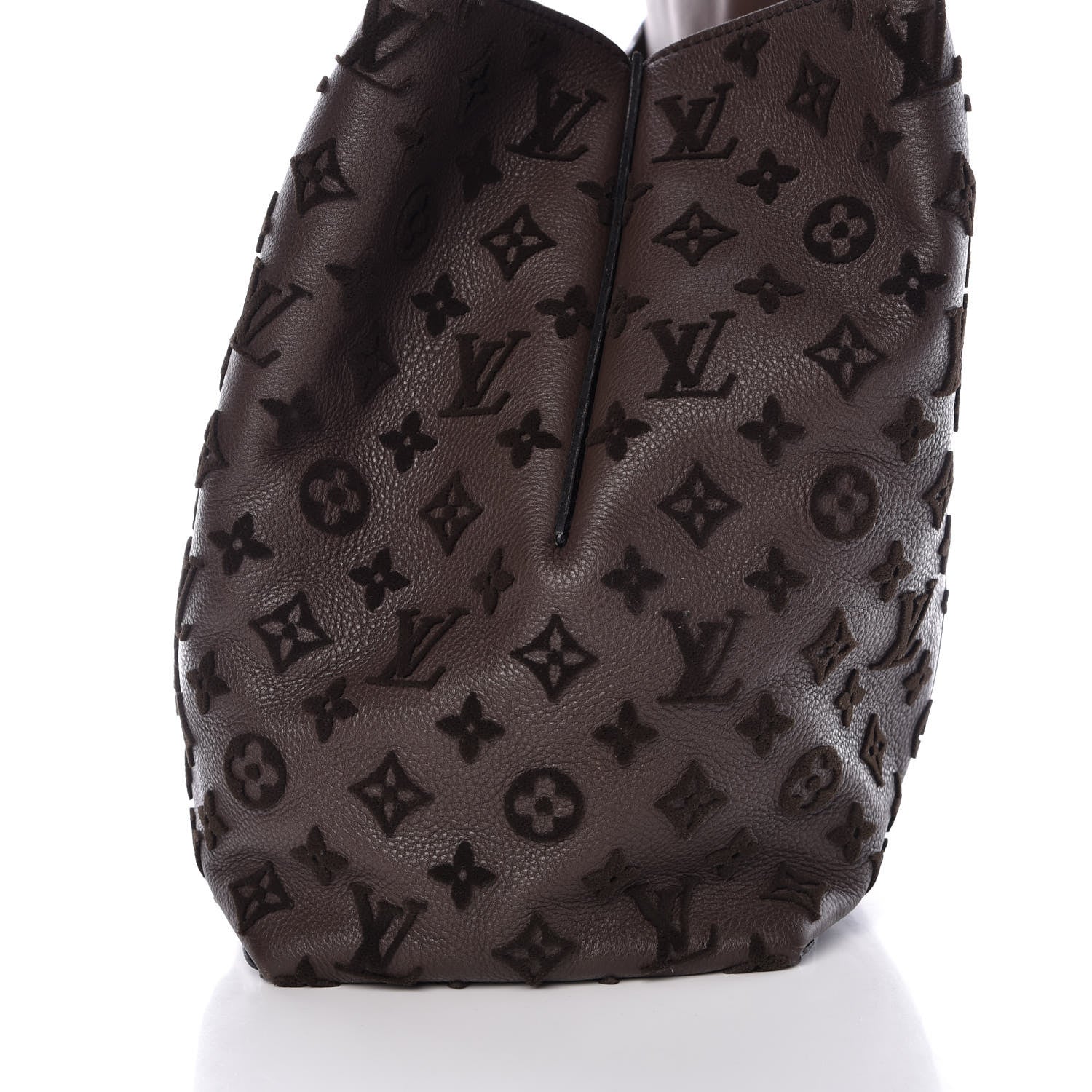 Louis Vuitton Cuir Orfevre Veau Cachemire Tote W GM Gris 12 of 12