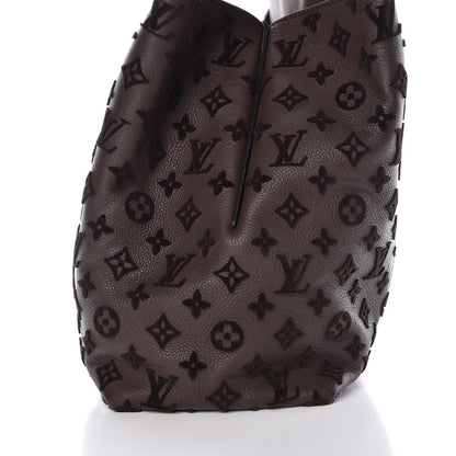 Louis Vuitton Cuir Orfevre Veau Cachemire Tote W GM Gris 12 of 12