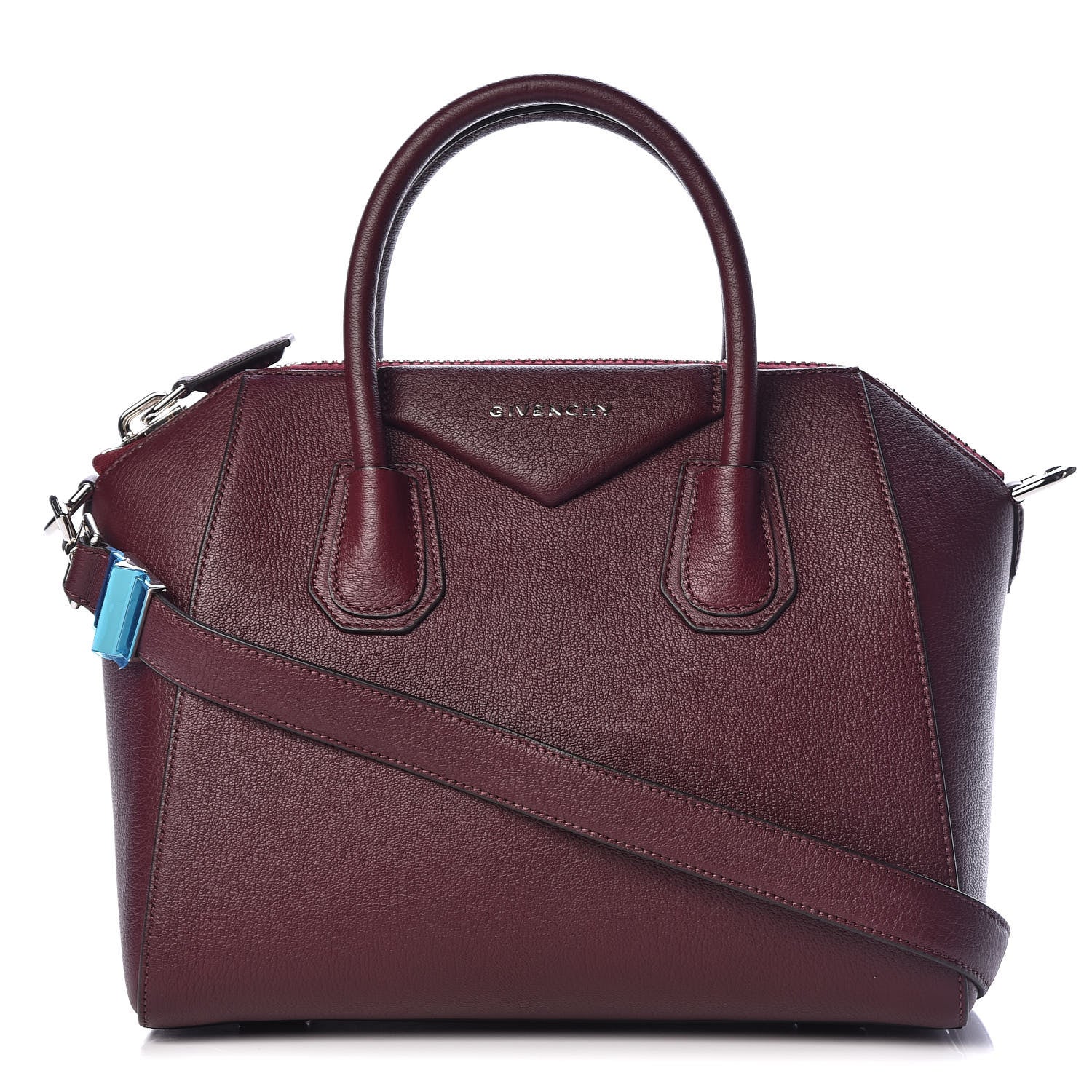 Givenchy Sugar Goatskin Small Antigona Aubergine 1 of 10