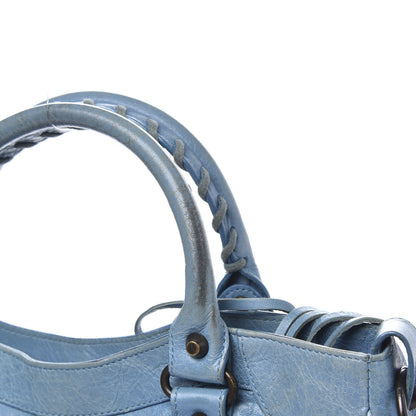 Balenciaga Agneau Classic Hardware Velo Bleu Indigo 14 of 19