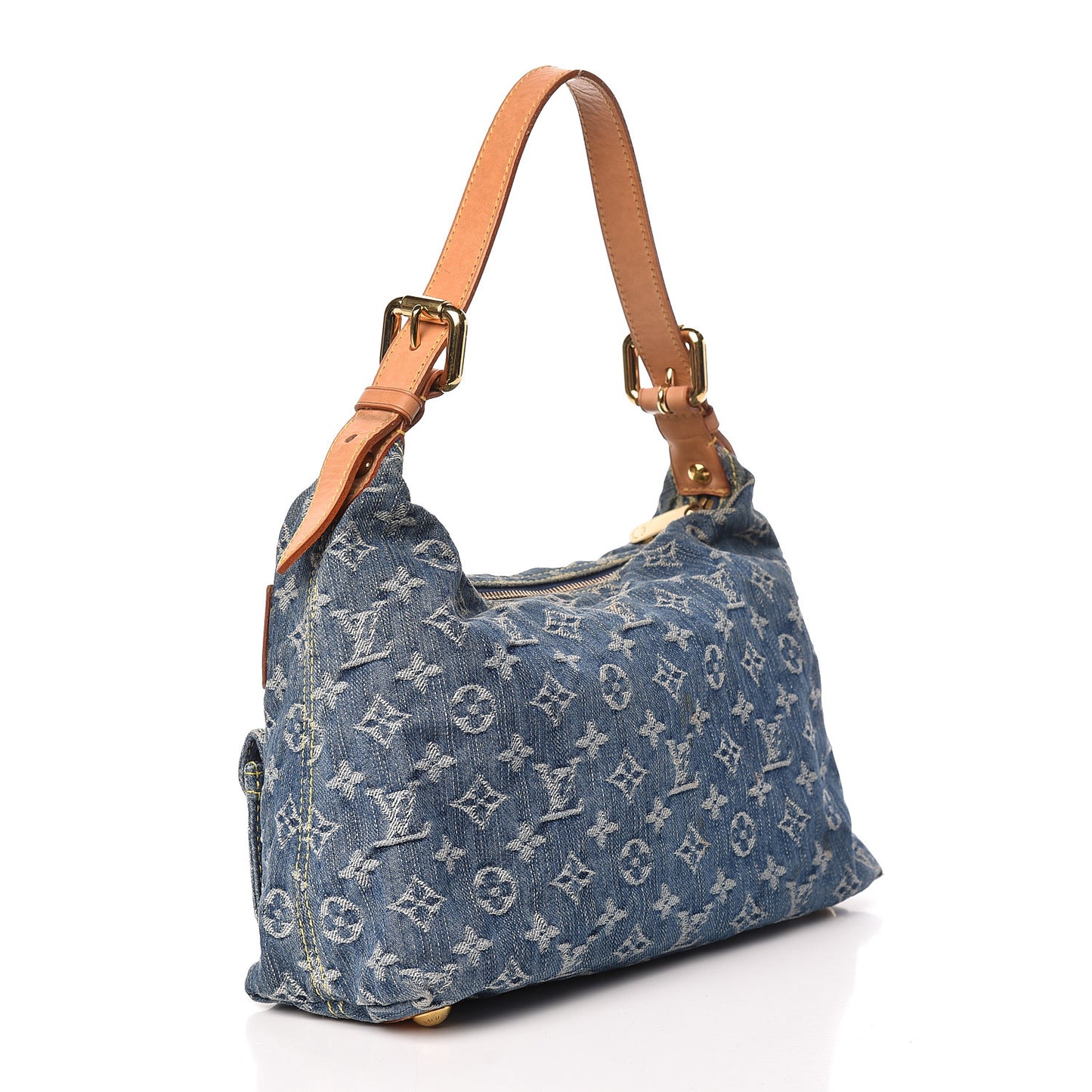 Monogram Denim Baggy PM Blue