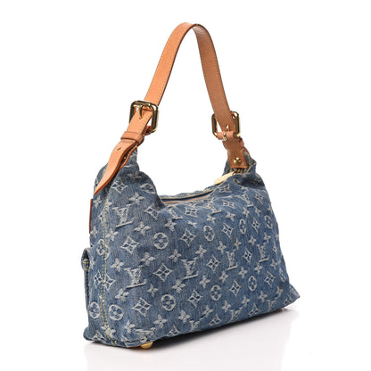 Louis Vuitton Monogram Denim Baggy PM Blue 3 of 16