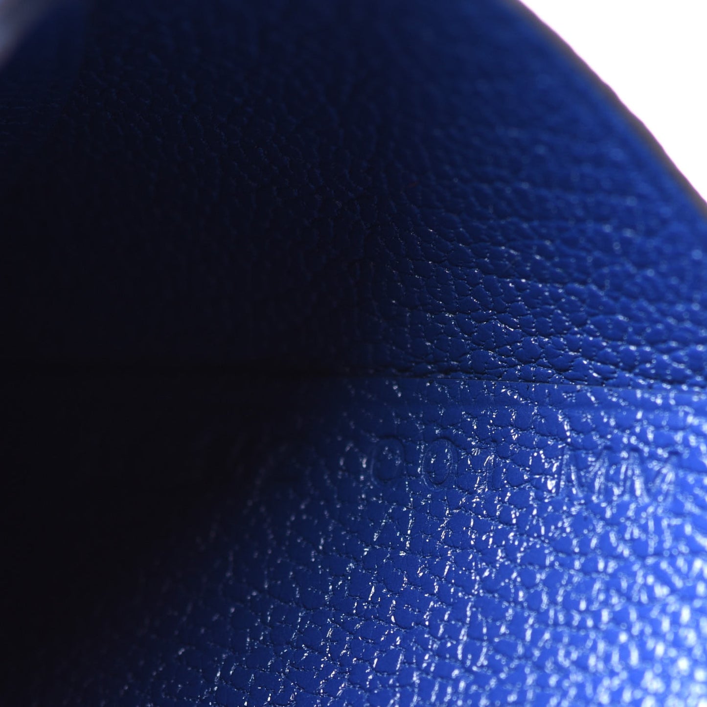 Chevre Mysore Calvi Duo Card Case Bleu Electrique