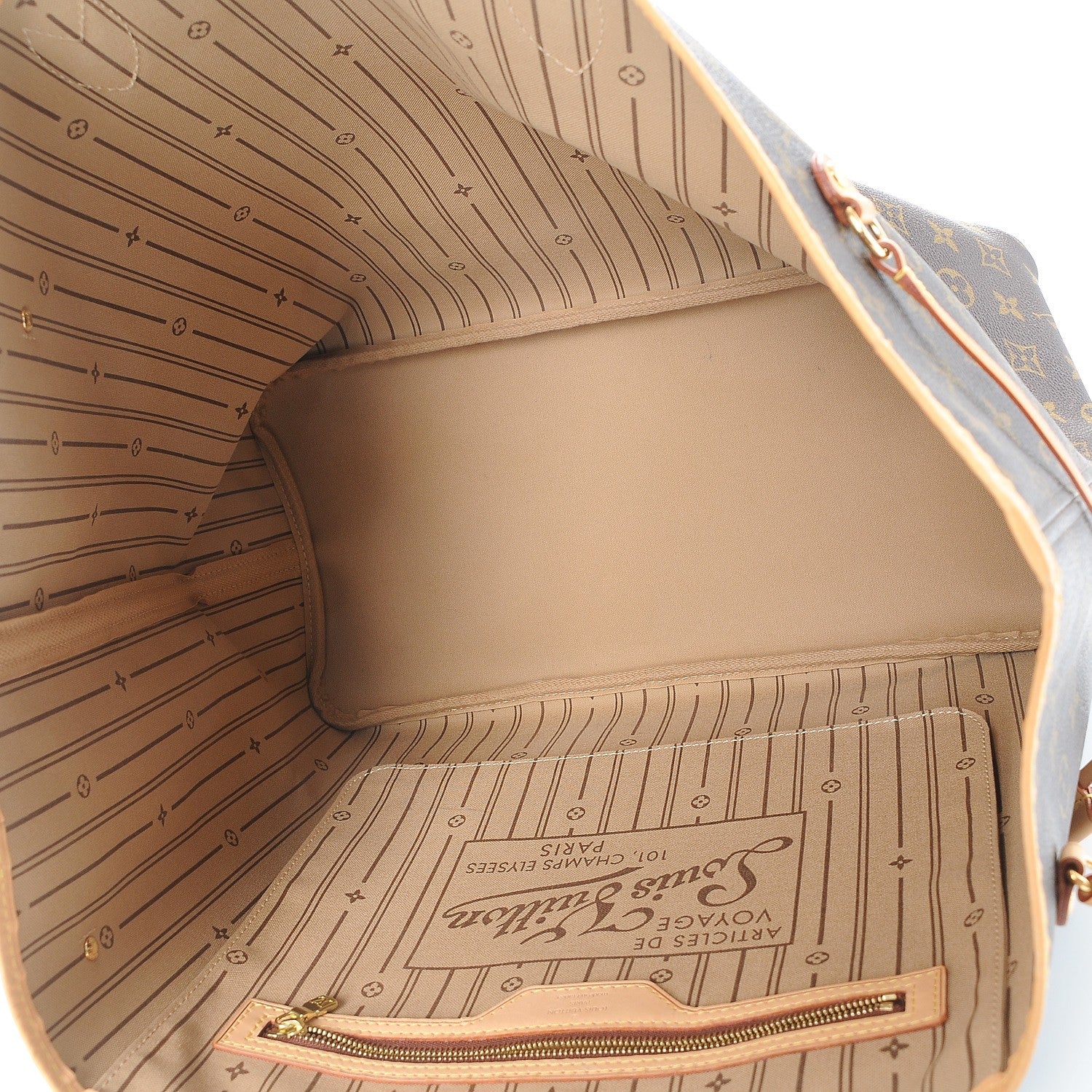 Louis Vuitton Monogram Neverfull GM 5 of 9