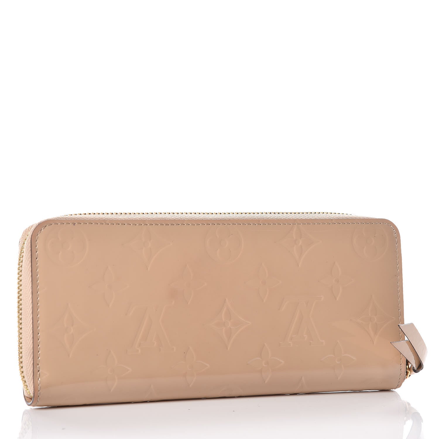 Louis Vuitton Vernis Clemence Wallet Dune 3 of 13