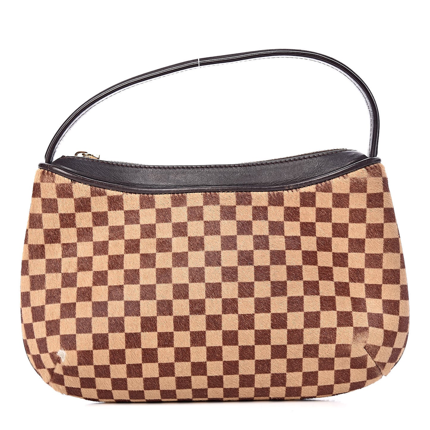 Calf Hair Damier Sauvage Tigre
