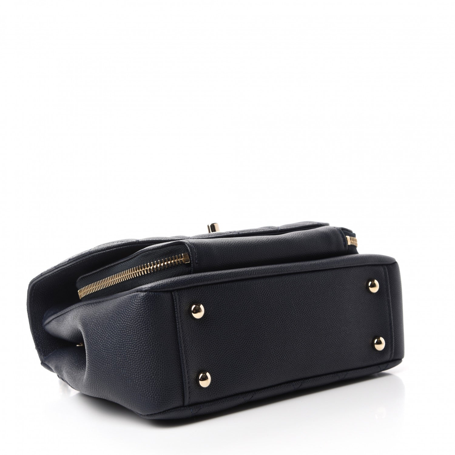 Chanel Caviar Quilted Medium Business Affinity Flap Navy 4 of 10