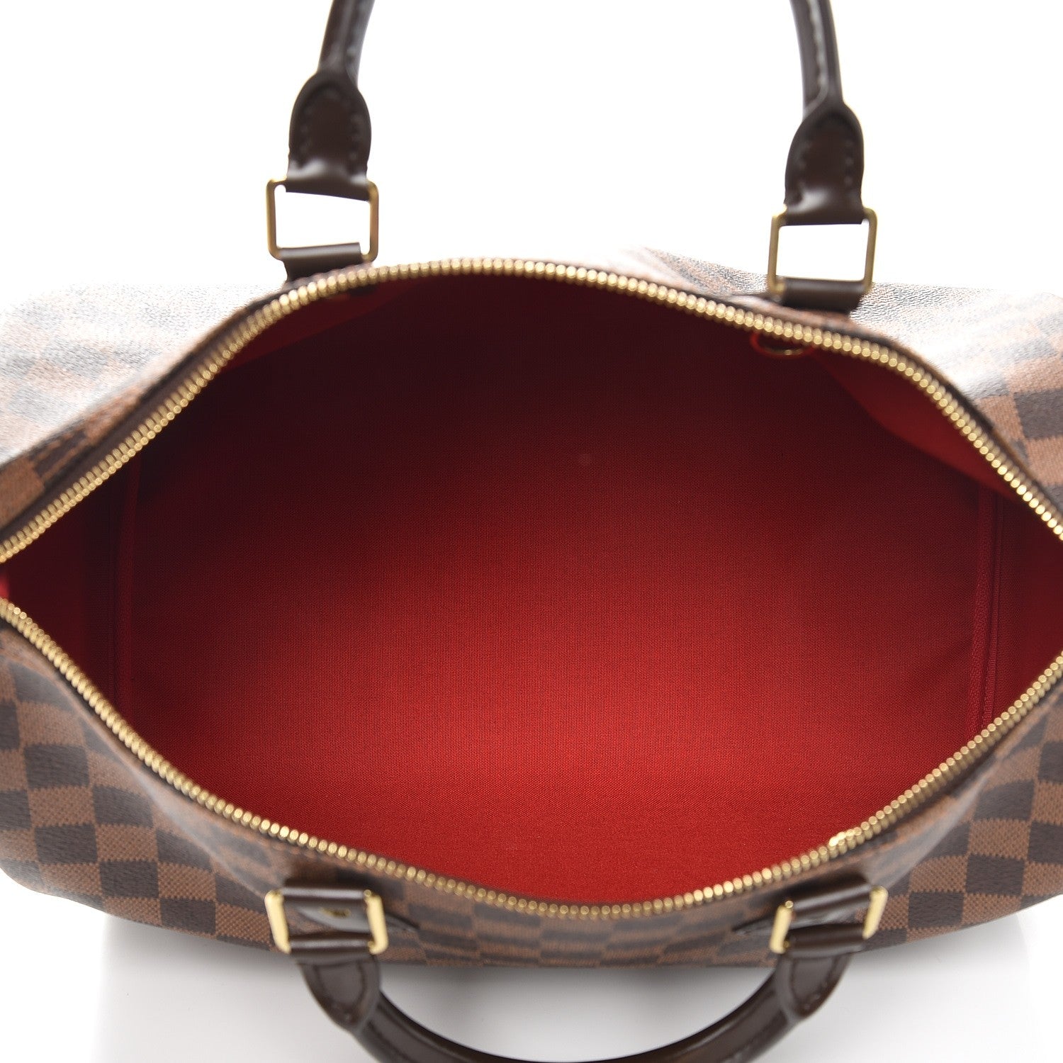 Louis Vuitton Damier Ebene Speedy 35 6 of 9