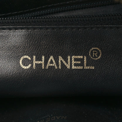 Chanel Lambskin Quilted CC Tassel Camera Case Black 6 of 10