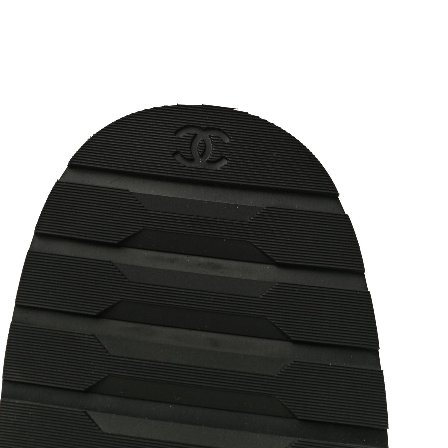 Chanel Shiny Lambskin Quilted Lace Up Combat Boots 36 Black 9 of 14