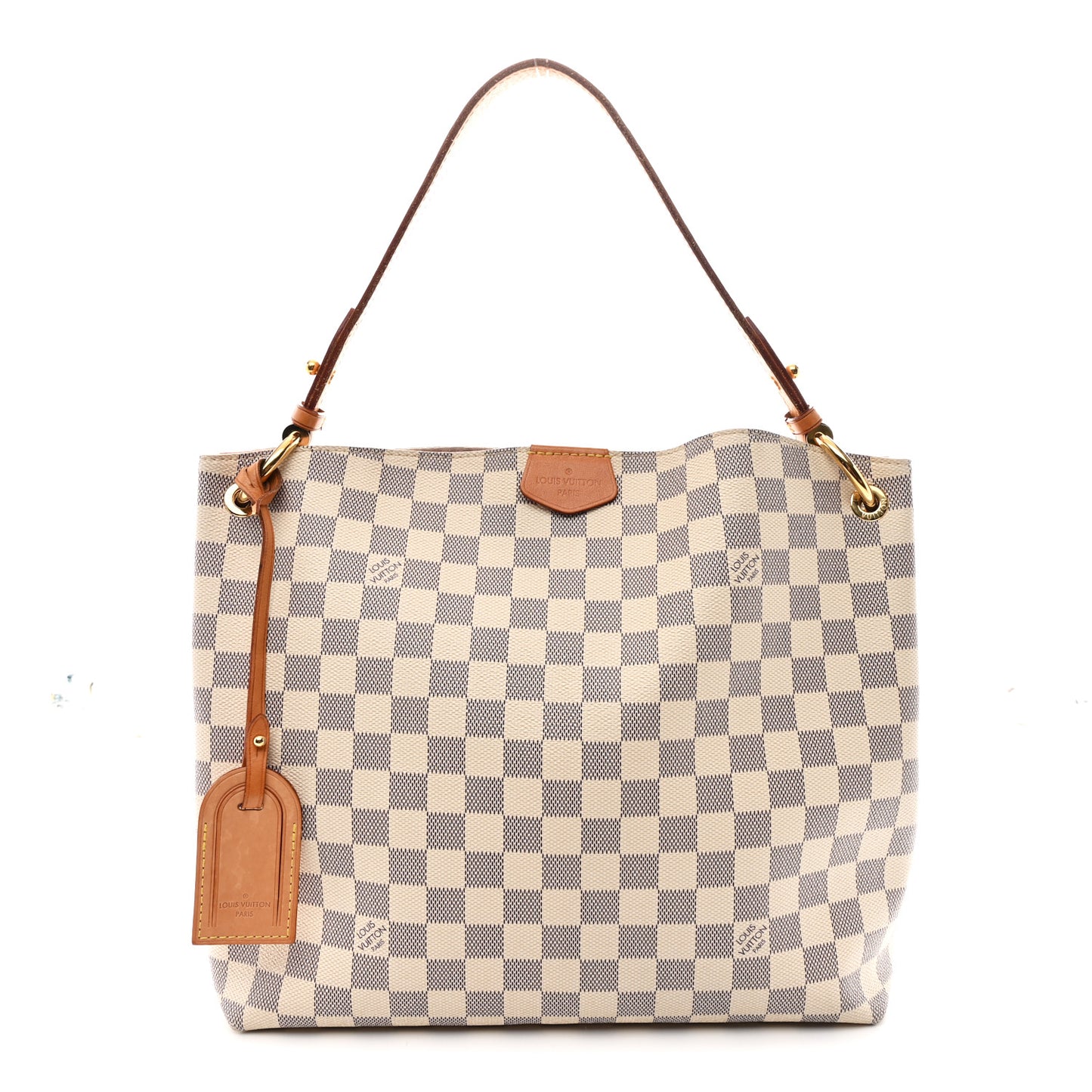 Damier Azur Graceful PM Rose Ballerine