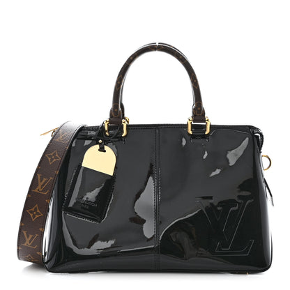 Louis Vuitton Patent Calfskin Miroir Tote Black 1 of 10