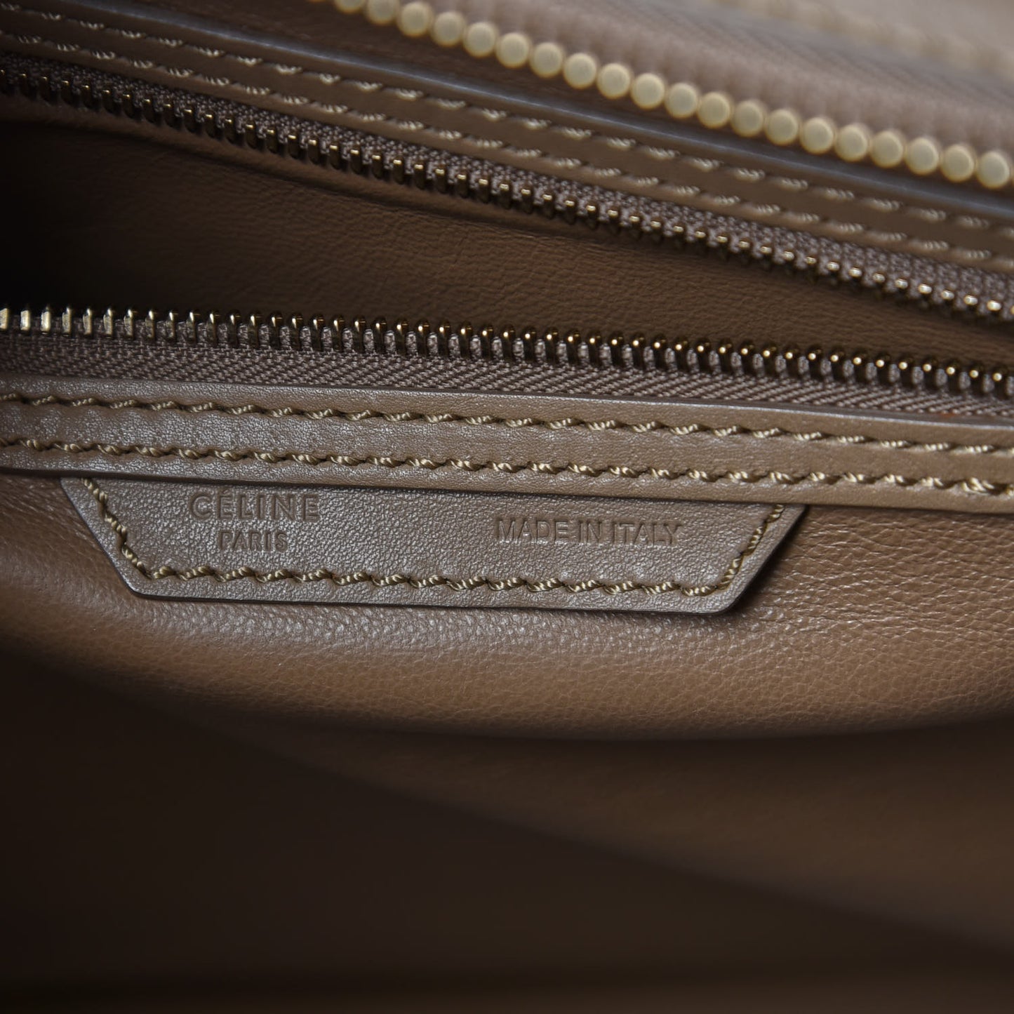 Smooth Calfskin Mini Luggage Taupe