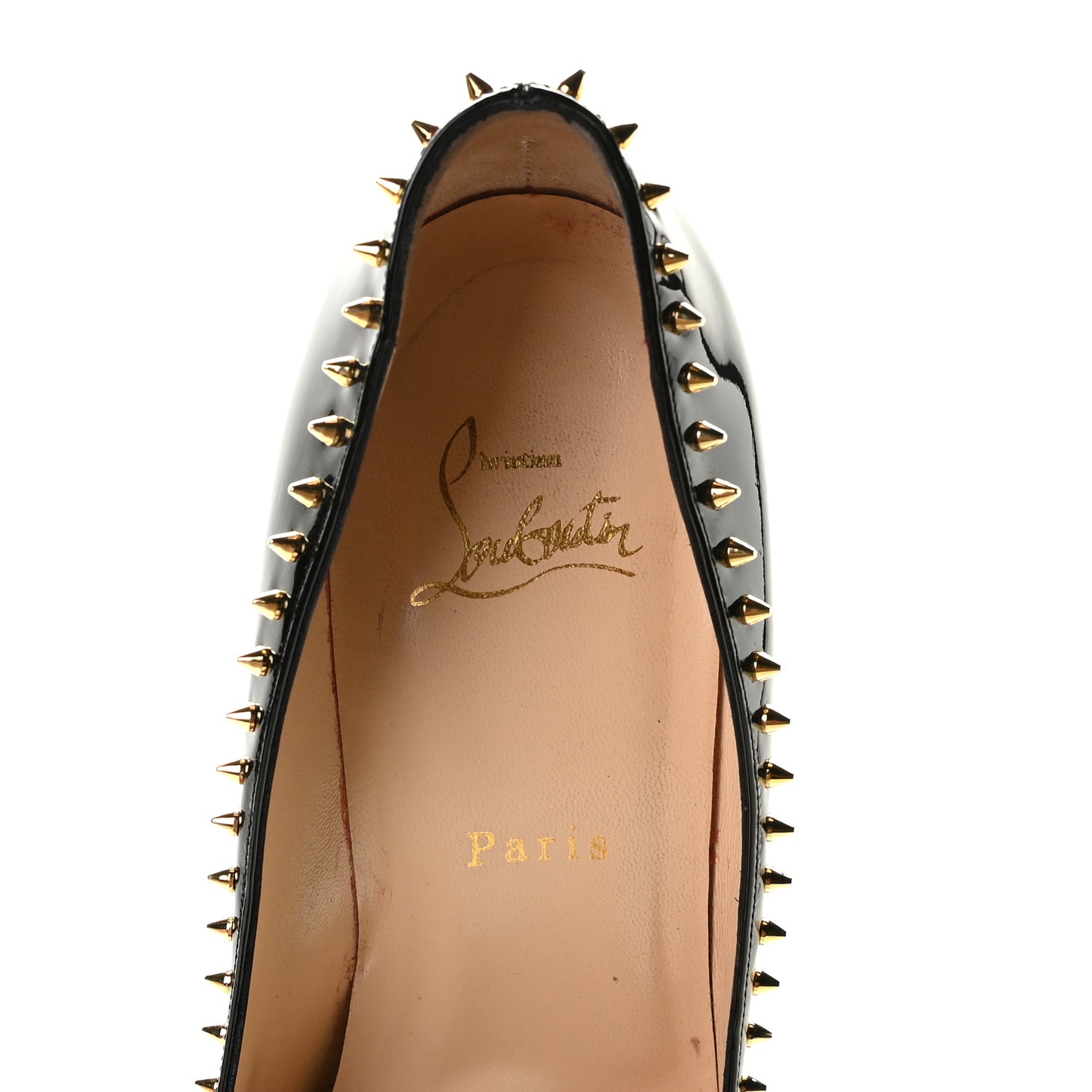 Patent Anjalina 120 Studded Pumps 39.5 Black