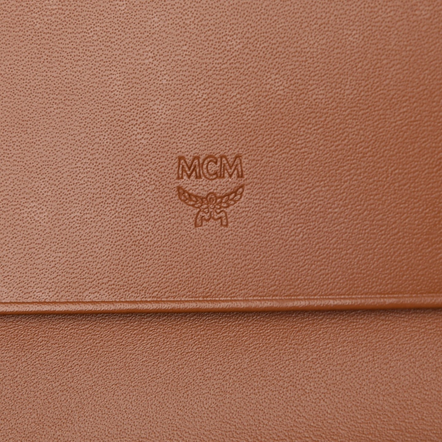 Visetos New Year Series Rooster Three-Fold Flap Wallet Cognac