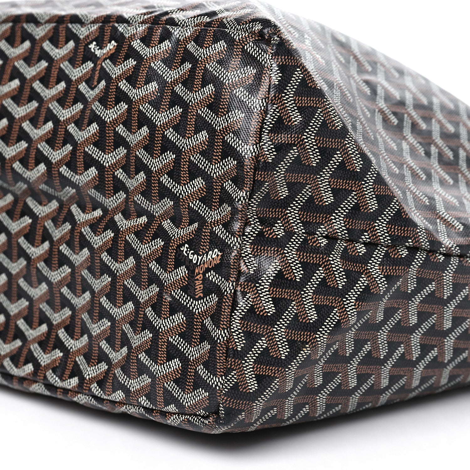 Goyard Goyardine Saint Louis GM Black 11 of 13