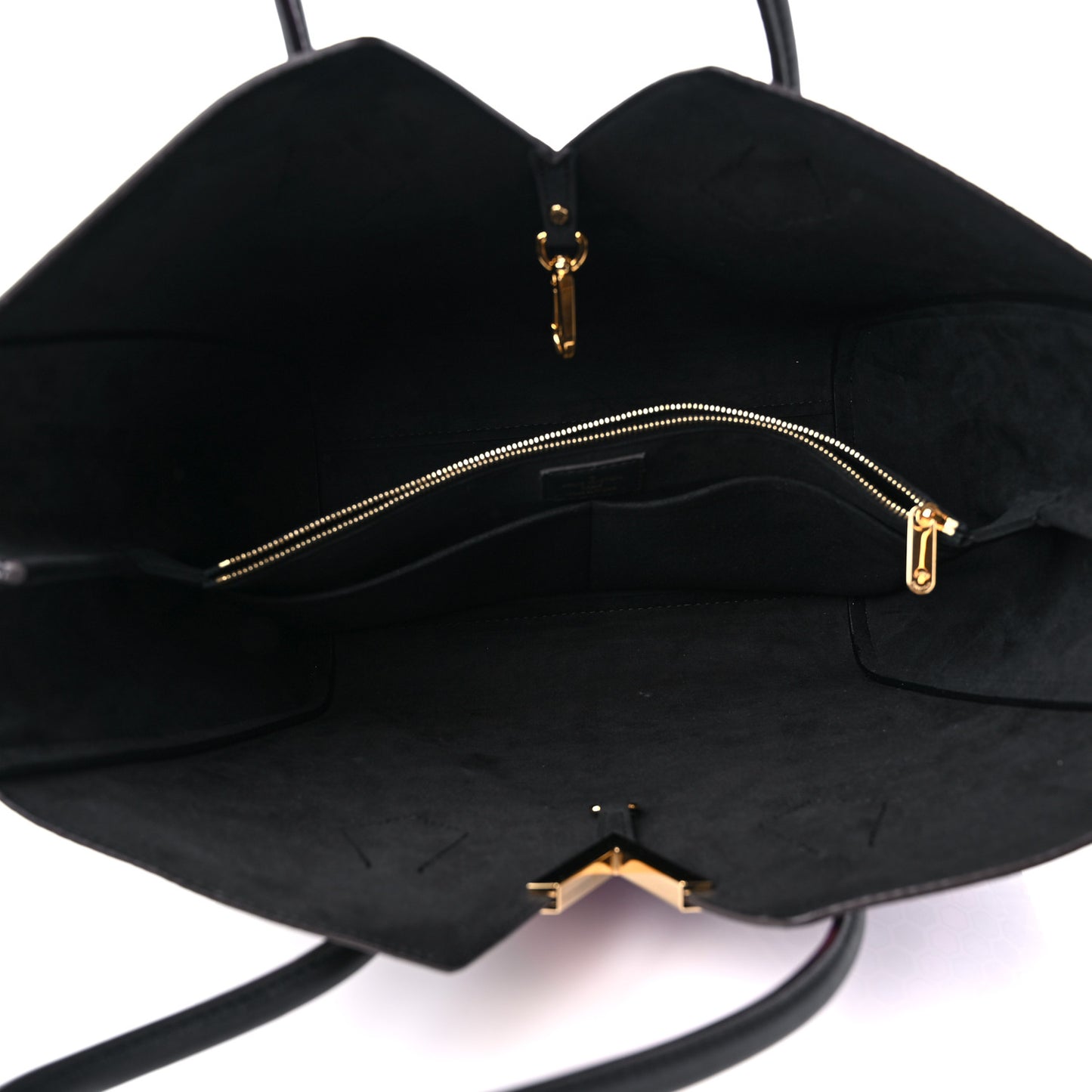 Calfskin Monogram Kimono Tote MM Rouge Navy