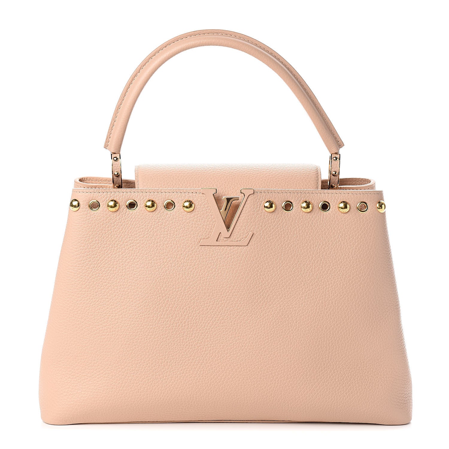 Louis Vuitton Taurillon Studdy Capucines MM Tivoli 1 of 9