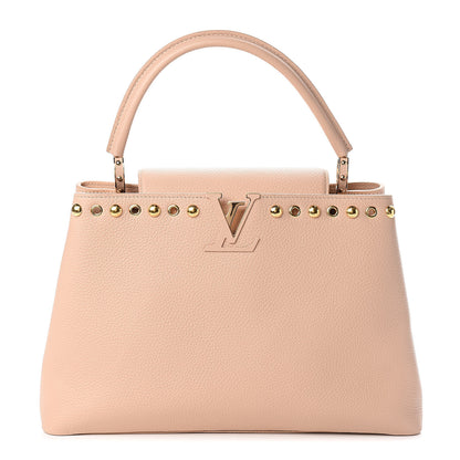 Louis Vuitton Taurillon Studdy Capucines MM Tivoli 1 of 9