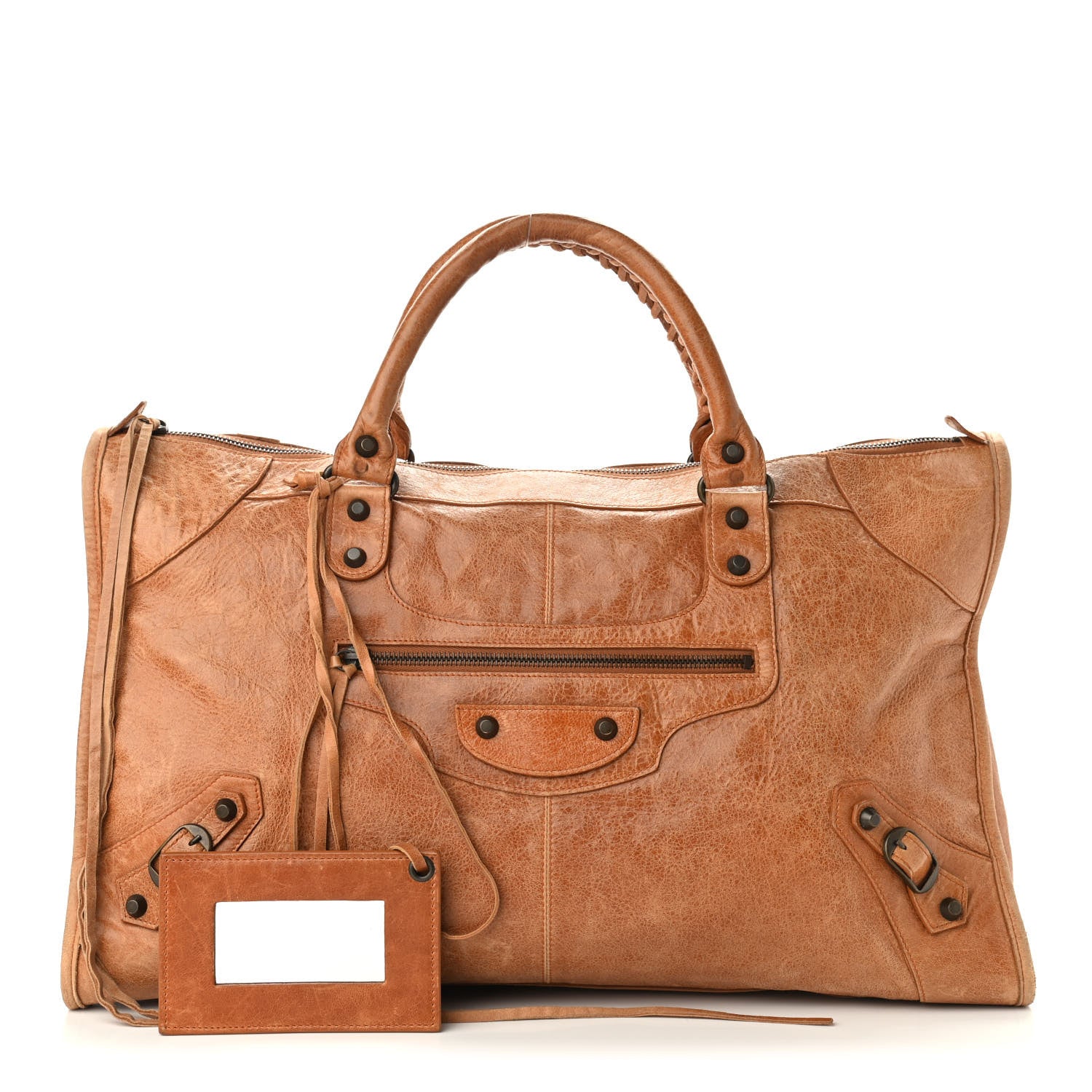 Balenciaga Chevre Classic Hardware Work Camel 1 of 20