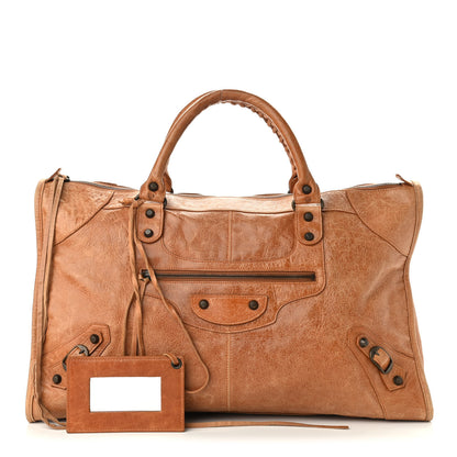 Balenciaga Chevre Classic Hardware Work Camel 1 of 20