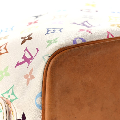 Louis Vuitton Monogram Multicolor Petit Noe White 7 of 13