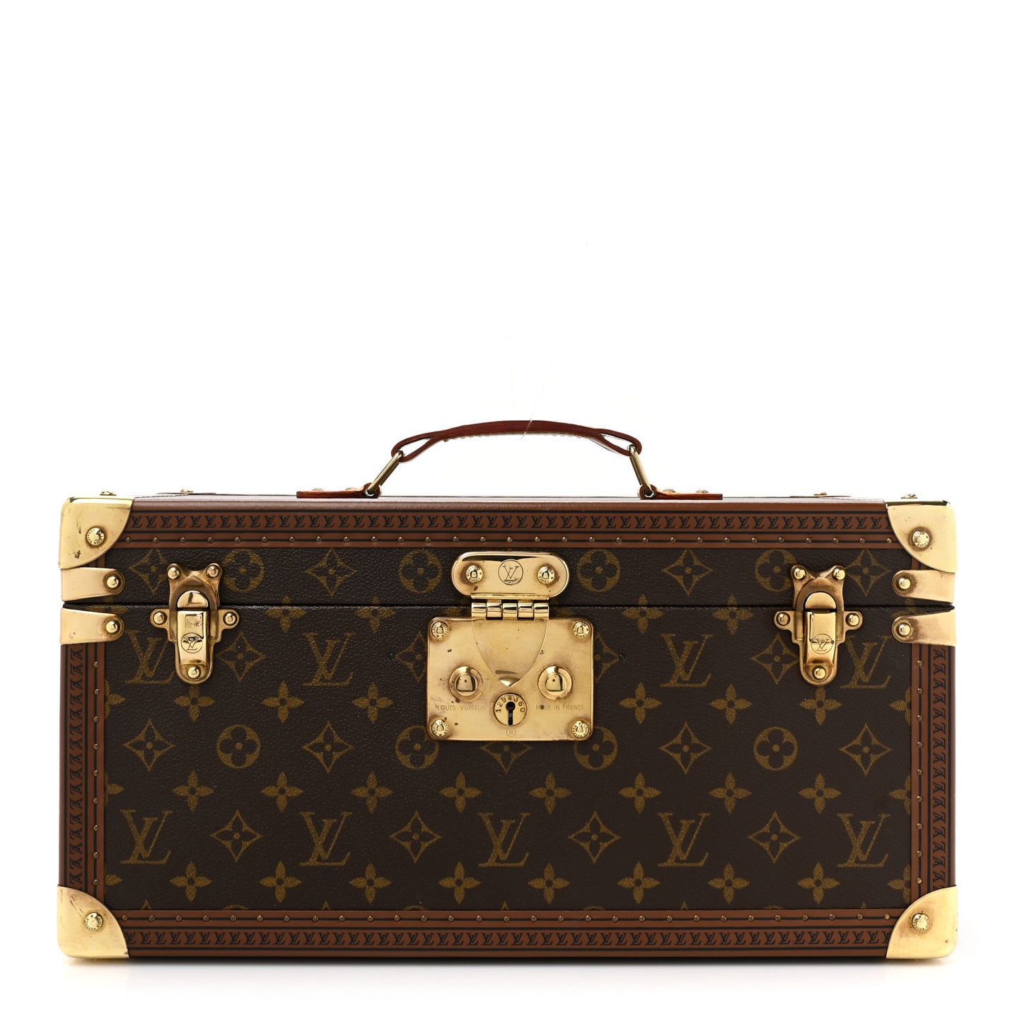Monogram Boite Bouteilles et Glace Beauty Train Case