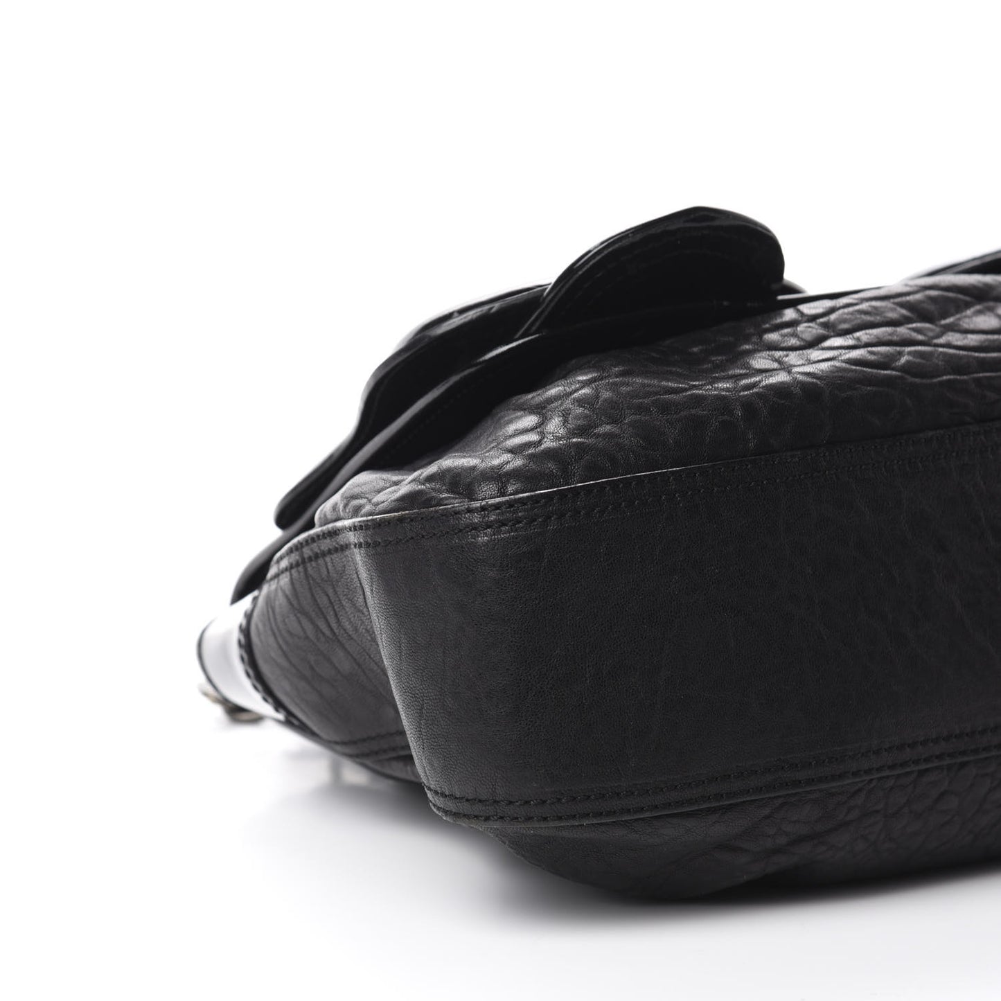 Nappa Patent B Bag Black