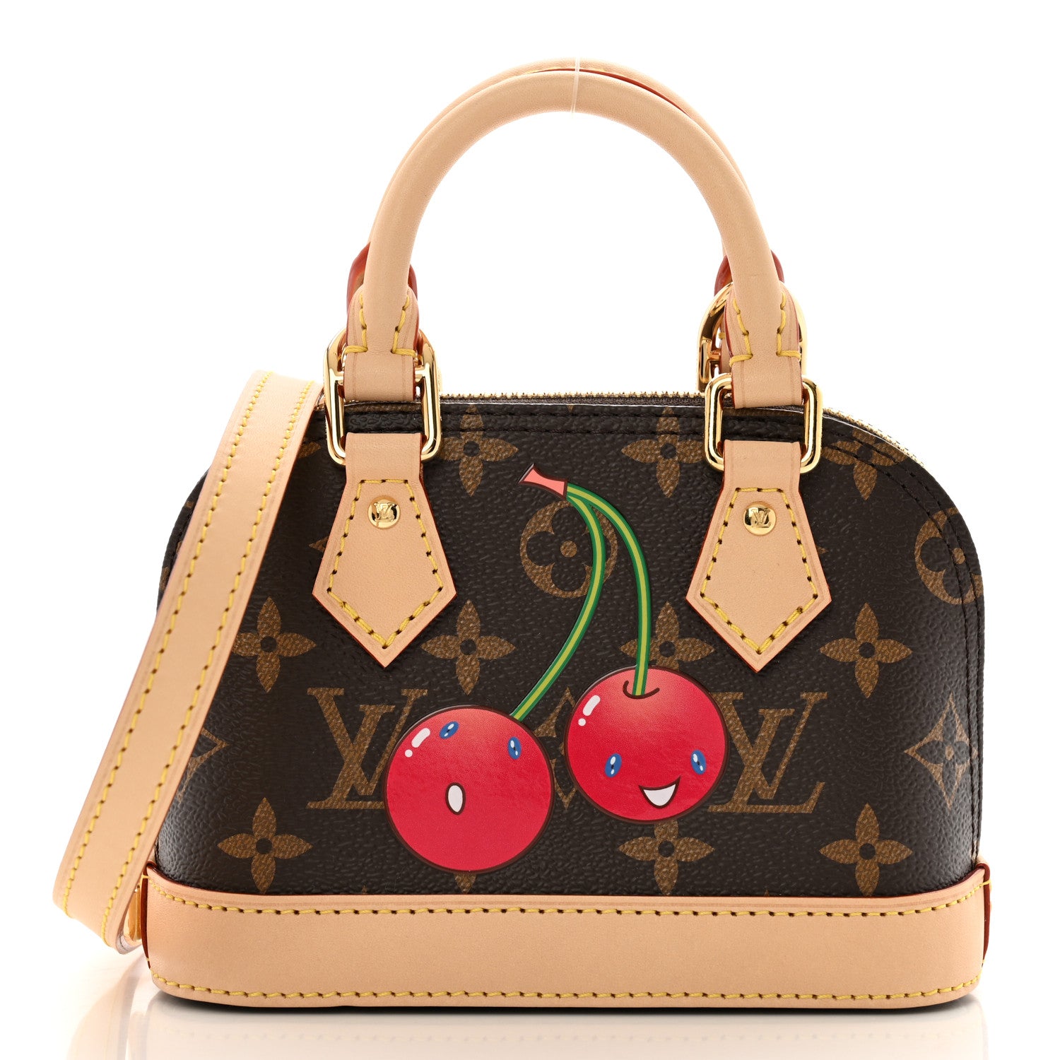 Louis Vuitton LV X TM Monogram Cerises Nano Alma 1 of 9