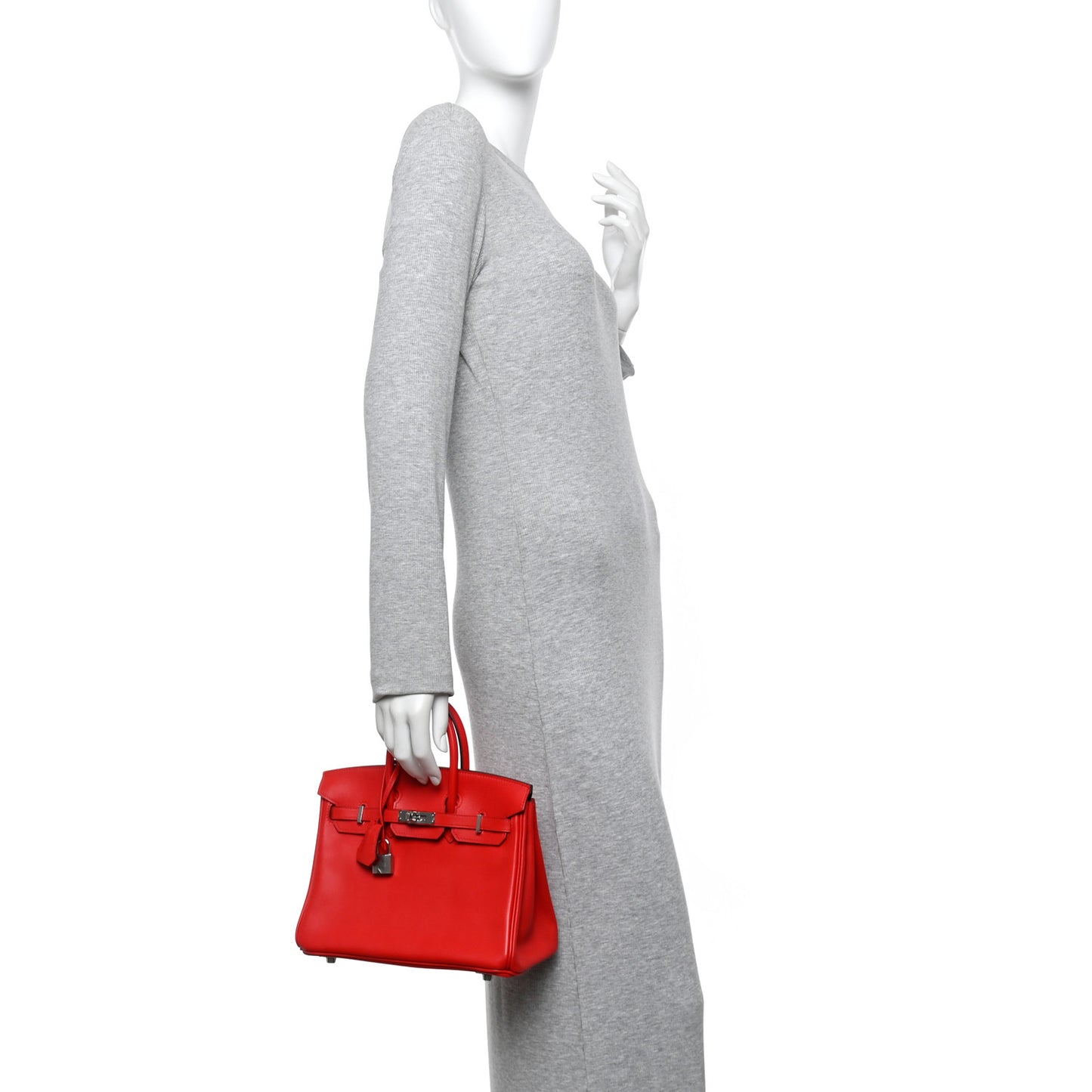 Veau Jonathan Birkin 25 Rouge De Coeur