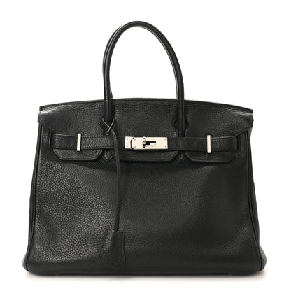 Hermes Togo BIRKIN 30 Black 1 of 12