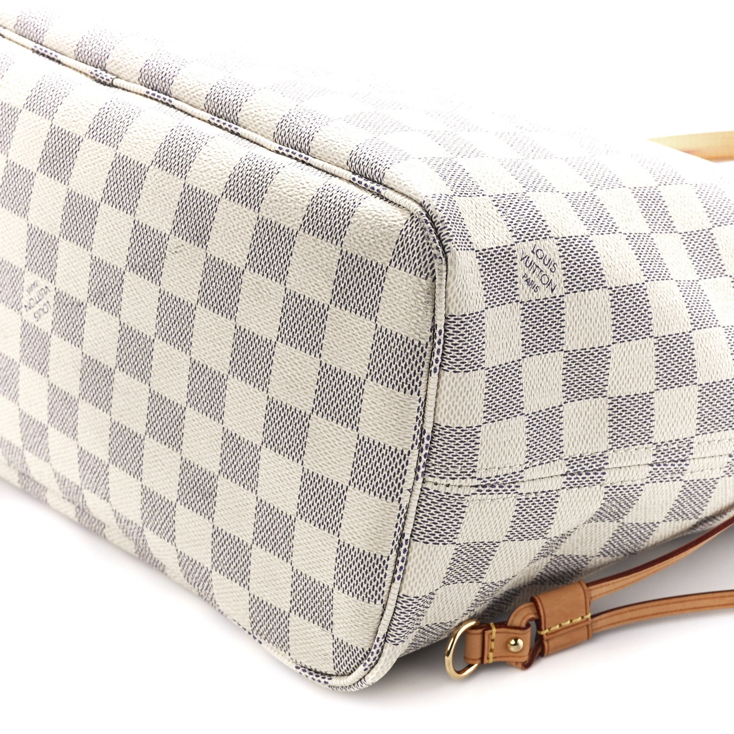 Louis Vuitton Damier Azur Neo Neverfull MM Rose Ballerine 15 of 15