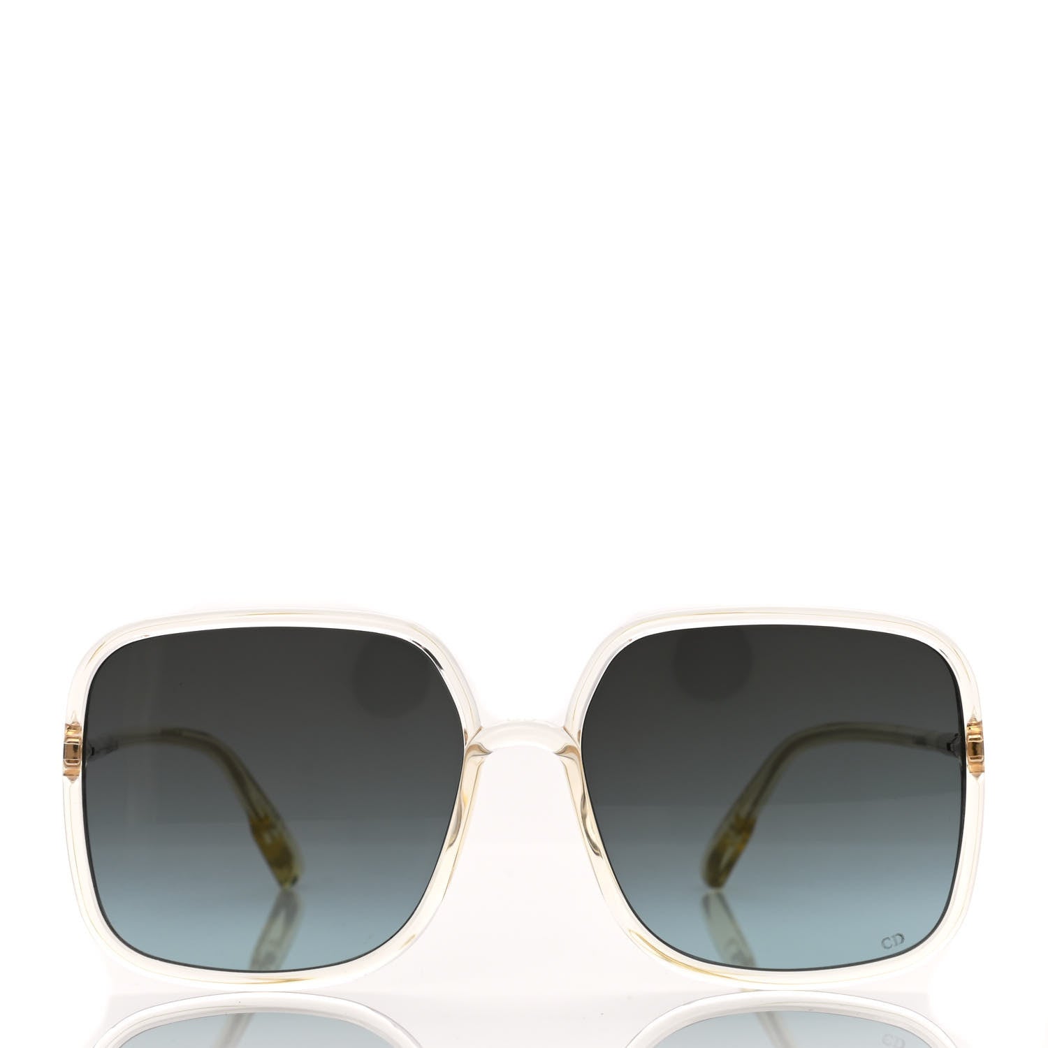 Christian Dior Acetate Square So Stellaire 1 Sunglasses Blue 2 of 9