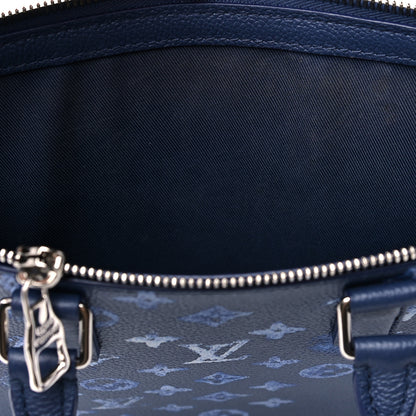 Louis Vuitton Monogram Ink Watercolor Sac Plat Zippé Blue 12 of 16