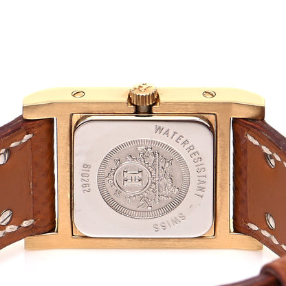 Hermes Stainless Steel Courchevel 23mm Medor Quartz Watch Gold 5 of 5
