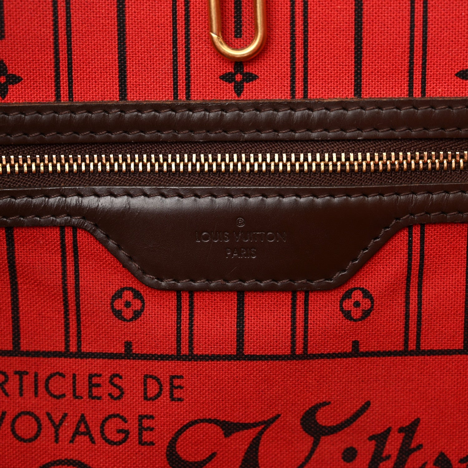 Louis Vuitton Damier Ebene Neverfull GM 6 of 29