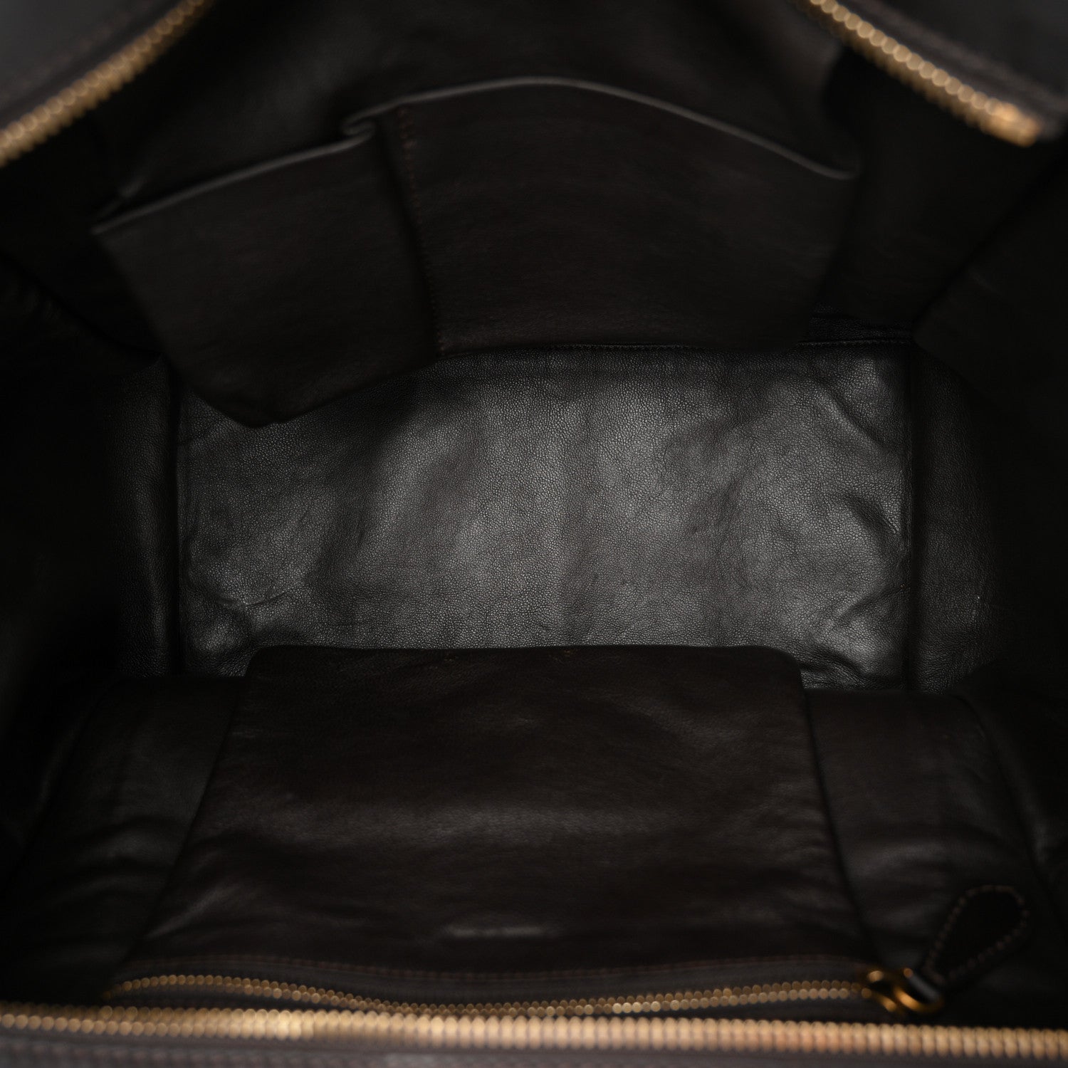 Celine Leopard Pony Hair Mini Luggage Black 5 of 12