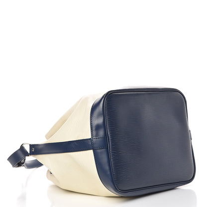 Louis Vuitton Epi Petit Bi-Color Noe Ivory Indigo 4 of 16
